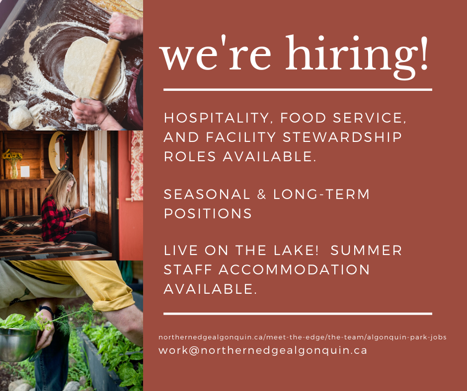 Algonquin Park Jobs Northern Edge Algonquin